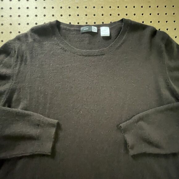 Saks Fifth Avenue Modern 100% Pure Cashmere Sweater Deep Purple Size 3X Women - Picture 3 of 8